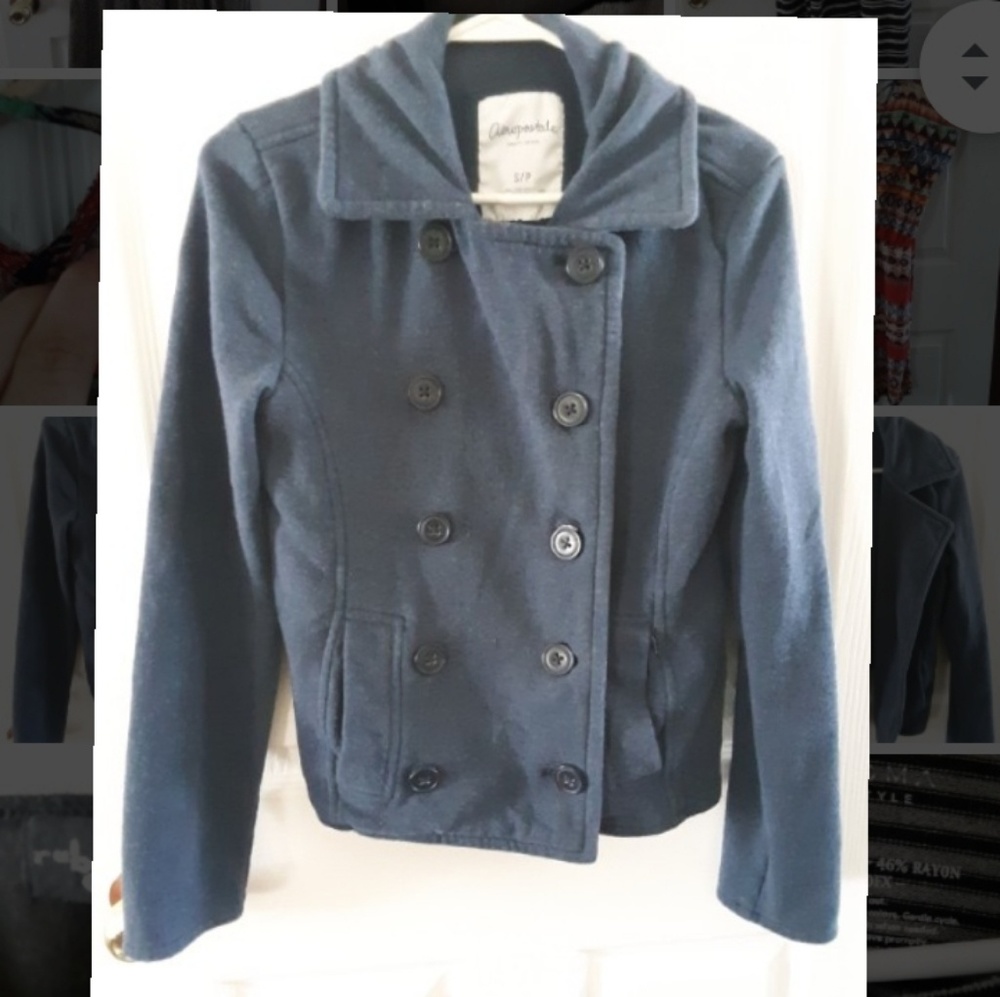 Areopostale Winter Jacket - Navy